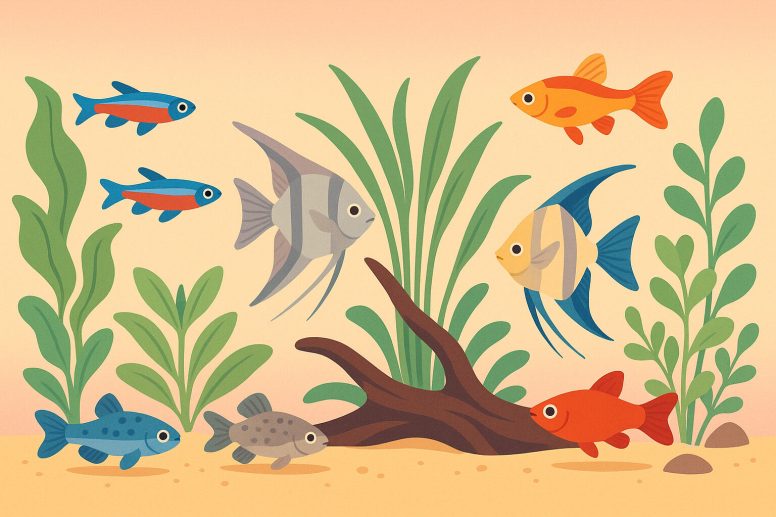 Wat Zijn de Beste Tropische Vissen voor Gezelschapsaquaria
