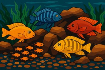 Baltsgedrag van aquariumvissen