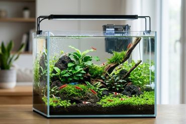 Een biotoopaquarium inrichten